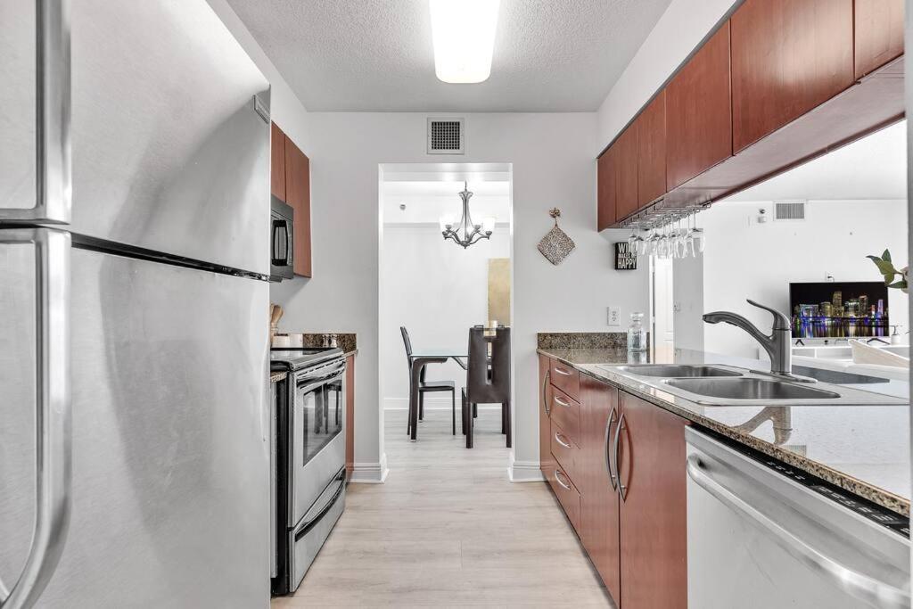迈阿密Modern 2/2 With Beautiful Ocean And Brickell Views公寓 外观 照片