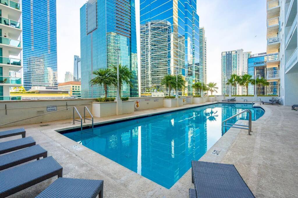迈阿密Modern 2/2 With Beautiful Ocean And Brickell Views公寓 外观 照片