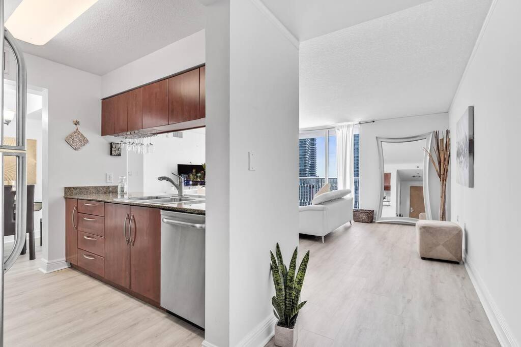 迈阿密Modern 2/2 With Beautiful Ocean And Brickell Views公寓 外观 照片